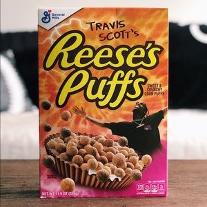 Travis Scott’s Limited Edition Reese’s Puffs